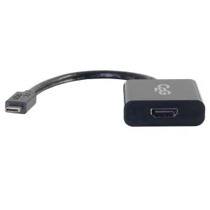 USB C To Hdmi Audio Video Adpter Black                                                              