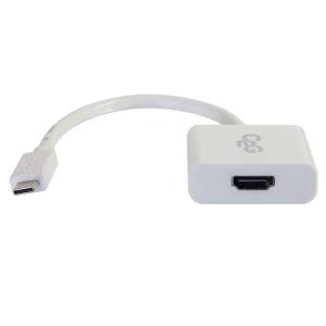 USB C To Hdmi Audio Video Adapter White                                                             