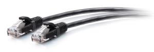 Patch cable Slim - CAT6a - UTP - Snagless - 2m - Black