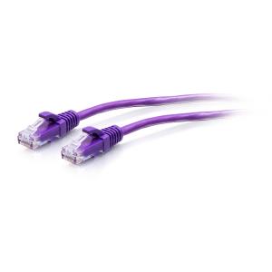 Patch cable Slim - CAT6a - UTP - Snagless - 7.5m - Purple