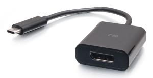 Adapter Converter - USB-C to DisplayPort - 4K 60Hz - Black