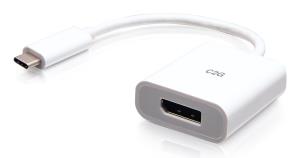 Adapter Converter - USB-C to DisplayPort - 4K 60Hz - White