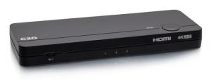 KVM Switch - USB-C/HDMI 3-Input Combo to HDMI 1-Output with Power Delivery - 4K 60Hz (TAA Compliant)