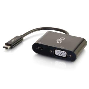 USB-C to VGA Video Multiport Adapter with Power Delivery up to 60W