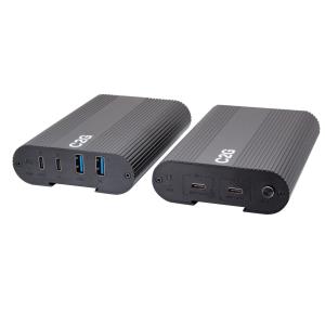 Superbooster 2x4 USB Over CAT6a Extender Switch - USB 3.2 Gen1 (5gbps)