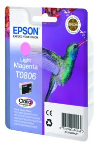 Ink Cartridge - T0806 Hummingbird - 7.4ml - Light Magenta