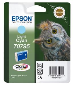 Ink Cartridge - T0795 Owl - 11.1ml - Light Cyan