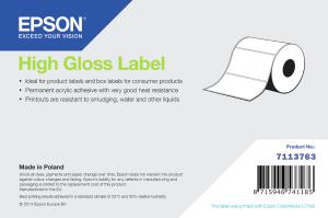 High Gloss Label Die-cut Roll 210mm X 297mm 194 Labels