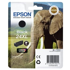 Ink Cartridge - 24xl Elephant 8.7ml - Black For 24series