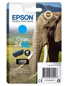 Ink Cartridge - 24xl Elephant - 8.7ml - Cyan Sec