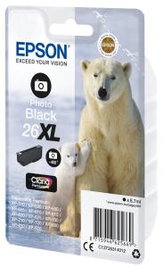 Ink Cartridge - 26xl Polar Bear - 8.7ml - Photo Black Sec