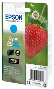 Ink Cartridge - 29xl Strawberry - 6.4ml - Cyan Sec
