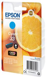 Ink Cartridge - 33 Oranges - 4.5ml - Cyan Sec