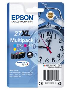 Ink Cartridge - 27xl Alarm Clock - 10.4ml - Yellow/ Cyan/ Magenta