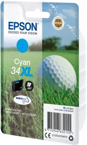 Ink Cartridge - 34xl Golf Ball - 10.8ml - High Capacity - Cyan