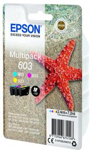 Ink Cartridge - 603 - 2.4ml - Cyan / Magenta / Yellow Rf/acoustic Alarm