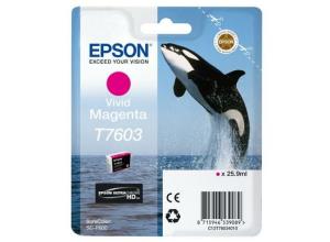 Ink Cartridge - T7603 - 25.9ml - Vivid Magenta (c13t76034n10)
