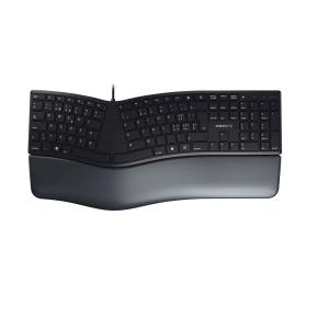 KC 4500 ERGO Keyboard - Corded USB - Black - Qwertzu Swiss