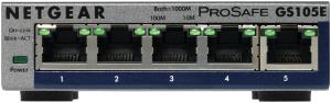 ProSafe Plus Switch GS105E - 5-Port Gigabit Ethernet