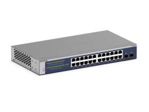 GS724Tv6 Gigabit Ethernet Smart Switch 24-Port with 2 Dedicated SFP Ports