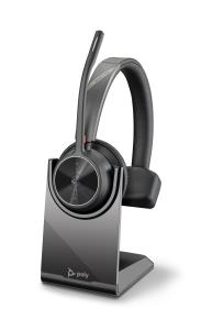 Headset Voyager 4310 Uc Microsoft - Mono - USB-c Bluetooth With Charge Stand