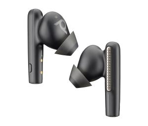 Voyager Free 60 Uc Bluetooth Wireless Earbuds - Basic Charge Case - USB-c/a - Black