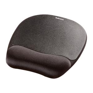 Memory Foam Mouse Pad Wristrest Black Soft Foam Pillow