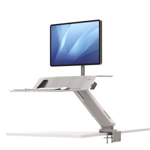 Lotus Rt Zit-sta Werkstation - Enkele Monitor - White