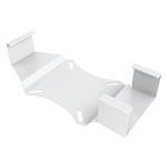 Thin Client bracket for EIZO Flexstand 3 base Grey