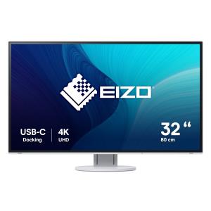 Desktop USB-C Monitor - Flexscan Ev3285 - 32in - 3840x2160 (4k UHD) - White - IPS 5ms