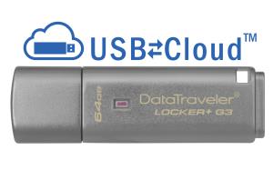 Datatraveler Locker+ G3 - 64GB USB Stick - USB 3.0 - With Automatic Data Security