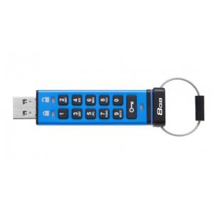 Datatraveler 2000 - 8GB USB Stick - USB 3.0 - Aes 256-bit Hardware-based Data Encryption