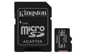 Micro Sdxc Card - Canvas Select Plus - 64GB - A1 C10 With Adapter