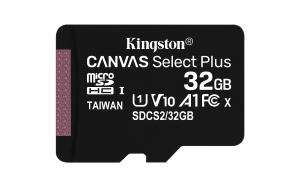 Micro Sdhc Card - Canvas Select Plus - 32GB - A1 C10 Without Adapter