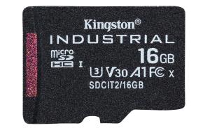 16GB Micro Sdhc Class 10 A1 Pslc Industrial Card Single Pack Without Adapter