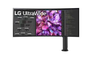 Desktop Curved Monitor - 38wq88c-w - 38in - 3840 X 1600 (qhd+) - IPS 21:9
