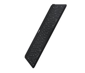 Keys-to-go Ultra-portable Bluetooth Keyboard For iPad/iPhone - Black - Azerty French