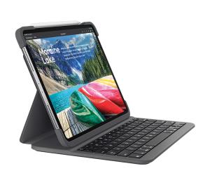 Slim Folio Pro For iPad Pro 11in - Graphite - Qwerty Ch