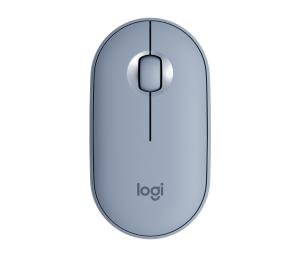 Pebble M350 Wireless Mouse Blue Grey