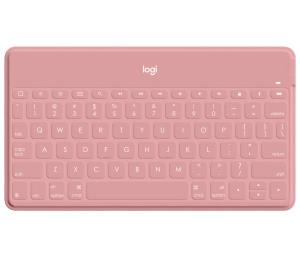 Keys-to-go Bluetooth Keyboard For Apple iPad/iPhone/tv - Blush Pink Qwertz Swiss