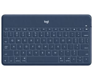 Keys-to-go Bluetooth Keyboard For Apple iPad/iPhone/tv - Classic Blue Qwertz Swiss
