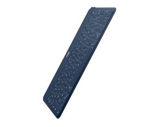 Keys-to-go Bluetooth Keyboard For Apple iPad/iPhone/tv - Classic Blue Azerty French