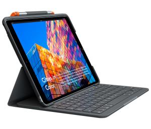 Slim Folio For iPad Air 3rd Generation Graphite Suisse / Qwertz