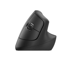 Lift Vertical Ergonomic Mouse - Right Handed - Wireless - Graphite Black