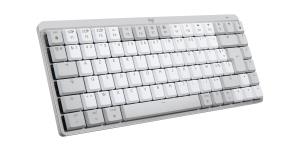 MX Mechanical Mini for Mac Minimalist Wireless Illuminated Performance Keyboard Pale Gray - Azerty French