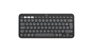 Pebble Keys 2 K380s - Compact Bluetooth Keyboard - Tonal Graphite - Azerty French