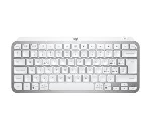 Minimalist Wireless Illuminated Keyboard - Mx Keys Mini - Pale Gray - Qwerty Italian