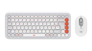 Pop Icon Combo Off White & Orange Azerty French