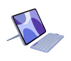 Flip Folio Lilac -  iPad Pro 11-in (M4) iPad Air 11-in (M2 & M3) iPad Air (5th gen) - Azerty FR