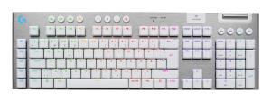 G915 X Lightspeed Wireless Low Profile Gaming Keyboard White Tactile Qwerty Dansk/ Norsk/ Svenska/ Suomalainen